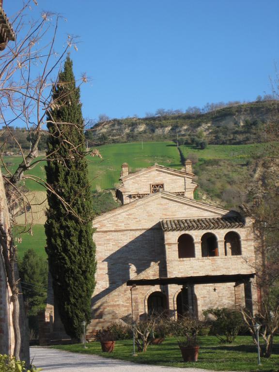 Вилла Agriturismo La Campana Montefiore dell'Aso Экстерьер фото