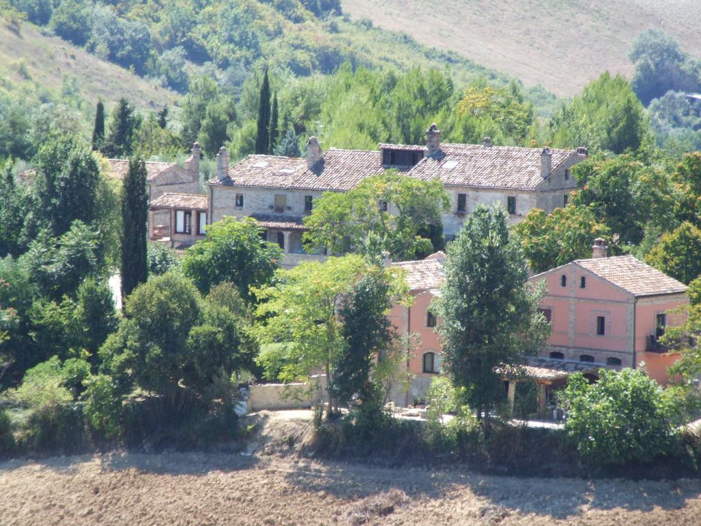 Вилла Agriturismo La Campana Montefiore dell'Aso Экстерьер фото